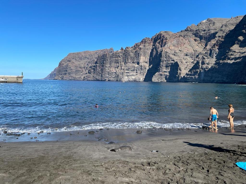 Ferienwohnung Amazing Atlantic And Breathtaking Mountains Views Acantilado de los Gigantes Exterior foto